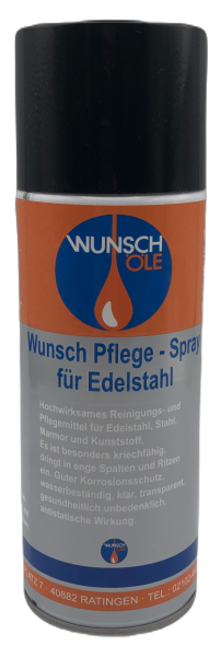 Wunsch Pflege - Spray für Edelstahl